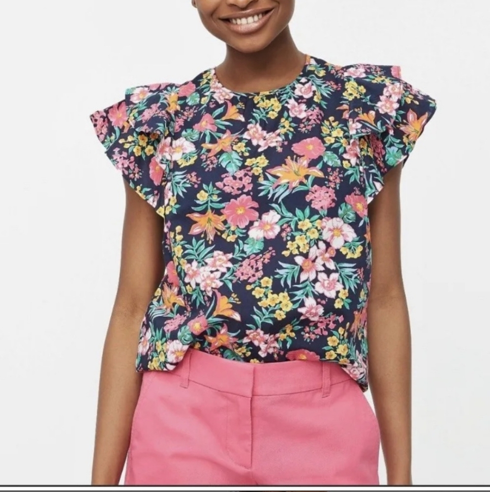 JCrew Flutter Sleeve To